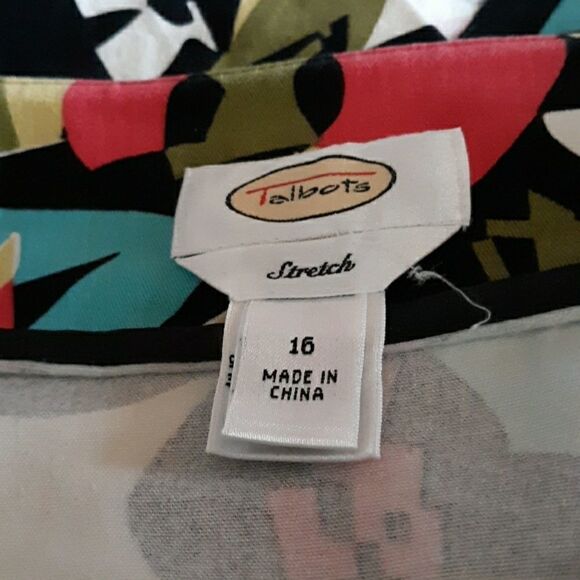 Talbots Geo print - Picture 3 of 7